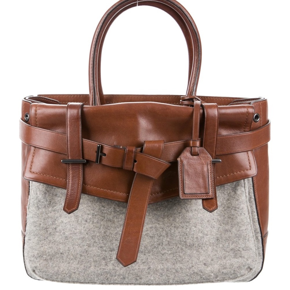 Reed Krakoff felt boxer tote
